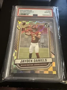 2024 Panini Donruss Jayden Daniels The Rookies RC PSA GEM MT 10 - Picture 1 of 2