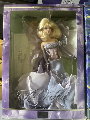 Muñeca Barbie The Orchid Vintage 2001 Flowers in Fashion Collection 50319 Mattel Foto 1 de 3