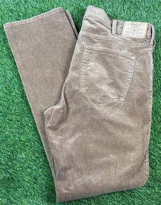 Pantalones de pana elásticos de calce clásico Polo Ralph Lauren para hombre 38x36 marrón tostado 5 bolsillos - Imagen 1 de 15