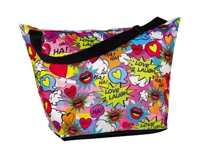 Bolso ISCREAM Weekender - Bolso XL - Vinilo Cómics Dibujos Animados /23 1/2" W x 16" H x 9" D Foto 1 de 4