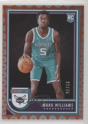 2022-23 Panini NBA Hoops Rookies Gravity /75 Mark Williams #245 Rookie RC - Image 1 of 2