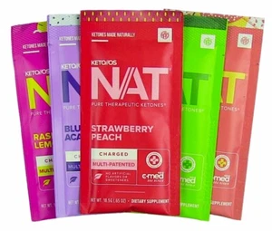 Pruvit Keto OS NAT Charged Mix / Variety 5 Pack-Fresh-Free Ship-Can Customize! - Picture 1 of 1