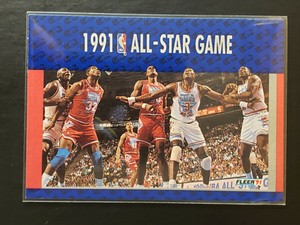 1991-1992 Fleer All-Star Game w/ Michael Jordan #237