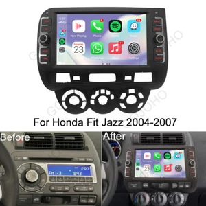 Apple Carplay Android 13 For Honda Fit Jazz 2004-2007 Car Stereo GPS Navi Radio - Bild 1 von 20