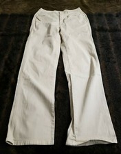 Closed Womens Size 44 Beige Solid Pedal Straight Jeans