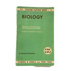 Readings In Biology Book Barnes & Noble College Outline Series No 4 1954