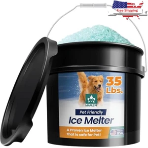 Pet Safe Ice Melt 35 lb Professional Grade Concrete Friendly Snow Removal New - Picture 1 of 7