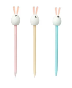 Adoramals Bunny Rabbit Fine Tip Pen - Set of 3 Pens - Picture 1 of 8