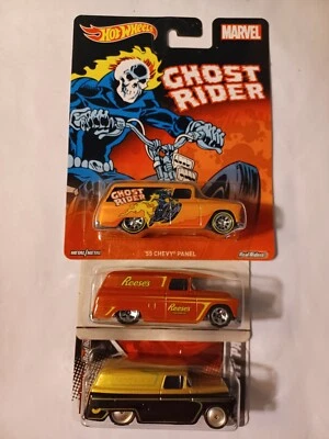 55 Chevy Panel Van (Unopened Trio) 2010-HW Garage, 2015-Marvel, 2009-Sweet Rides - Image 1 of 4