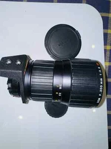 MINT Angenieux 200mm f2.8 ED DEM Lens Canon FD Mount with caps & Tripod collar - Picture 1 of 9