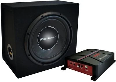 Pioneer GXT-3730B-SET | 30 cm Subwoofer inkl. Verstärker und Kabel  - Bild 1 von 4