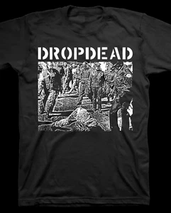 Dropdead Band Camiseta Negra Unisex Camiseta Todas las Tallas S-5Xl XZ599 - Imagen 1 de 3
