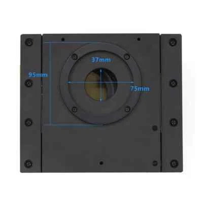 Microscopio di precisione fase di lavoro asse XY supporto girevole tavolo mobile - Immagine 1 di 4