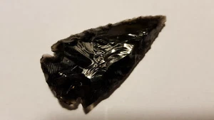 Obsidian arrowhead 5-6cm arrowhead choice of quantities 1-50 pieces ossidiana freccia - Picture 1 of 2