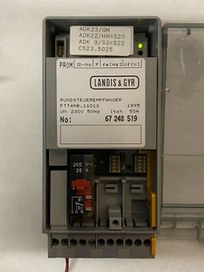 LANDIS & GYR 67 248 519 Rundsteuerempfänger Ffm FTT4AB.1101G mit einem Relais - Bild 1 von 3