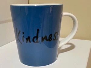 Royal Doulton ED ELLEN DEGENERES * Blue KINDNESS * COFFEE / TEA MUG # 40026485 - Picture 1 of 4