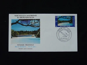 landscape beach trees FDC New Caledonia 1986 - Picture 1 of 1