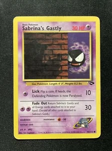 Pokemon Gym Challenge 96/132 - Sabrina's Gastly - Neuwertig - 0,99 kombinierter Versand - Bild 1 von 1