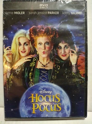 Hocus Pocus (DVD, 1993) Bette Midler , Sarah Jessica Parker , Kathy Najimy - New - Image 1 of 2