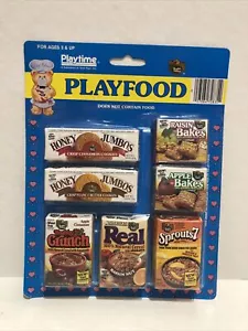 Vintage Tyco Playtime anni 80 Play Food NUOVO NUOVO MAI USATO 1988 Cucina (B15 - Foto 1 di 2