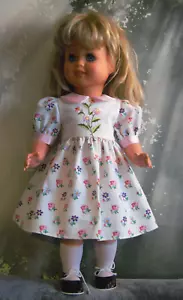 Doll fashion dress Sunday dress for doll size 60 handmade - Picture 1 of 15