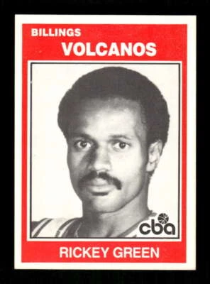 1981-82 TCMA CBA Billings Volcanos 70 Rickey Green  True Rookie EXMT rc BXCP40 - Image 1 of 2