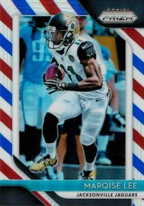 2018 Panini Prizm Red White & Blue #113 Marqise Lee JAQUARS - Picture 1 of 2