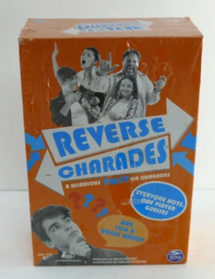 NEW SEALED Original Reverse Charades Board Game Spin Master Games PARTY game - Image 1 of 4
