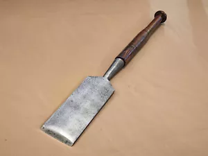 #26 Vintage Greenlee 3 1/2” Timber Framing Carpenter’s Slick Wood Socket Chisel - Picture 1 of 12