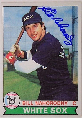 BILL NAHORODNY Chicago White Sox Autograph 1979 Topps # 169 Signed Card 16F - Image 1 of 4