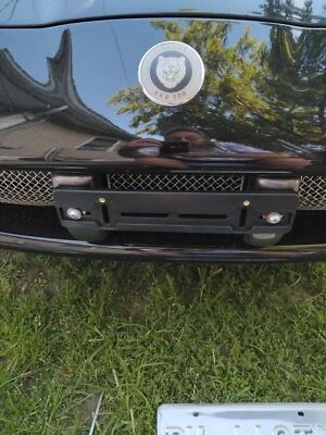Front License Plate Tag Holder Mounting Bumper Kit Bracket for Jaguar Brand New - Image 1 of 4