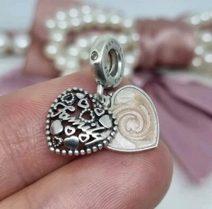 Genuine Pandora Love Makes a Family Dangle Charm π 925 ALE R44b - Picture 1 of 7