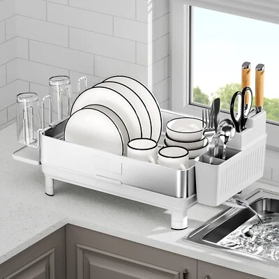Dish Drying Rack, Stainless Steel Dish Rack for Kitchen Counter, Dish Drainer - image 1 of 4