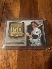 2019 Topps Update Thurman Munson 150th Comemorativa Medalhão Card 64/150