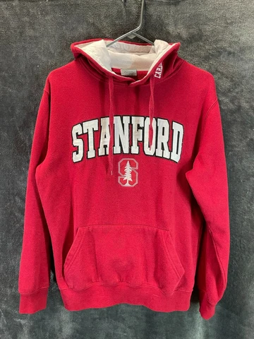 Stanford University Cardinal Men's Pullover Sweater Hooded Jacket Red Size S Cover