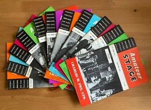 AMATEUR STAGE MAGAZINE COMPLETE YEAR 1968 - 11 ISSUES (JANUARY - NOVEMBER) - Picture 1 of 1