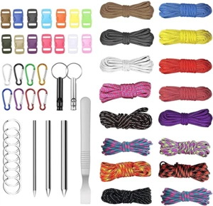 Paracord 550 Set 16 Farben, Multifunktionale Nylonseile Für DIY Armband Hundelei - Bild 1 von 7