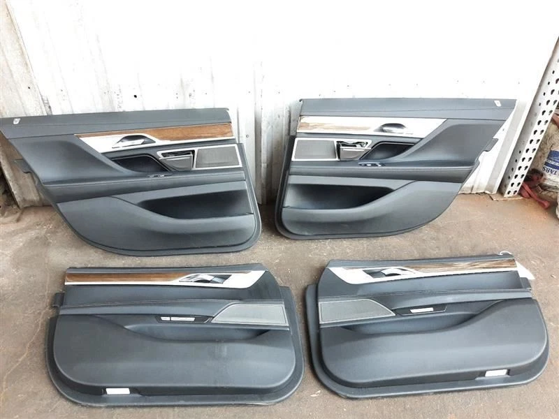 Juego de 4 paneles puerta izquierda derecha trasera bmw g11 740i 750i negro  Foto 1 de 4