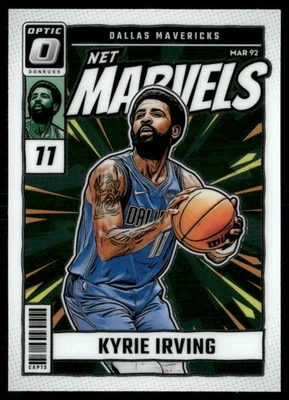Red Donruss Optic #14 Kyrie Irving 2024-25 maravillas Foto 1 de 2