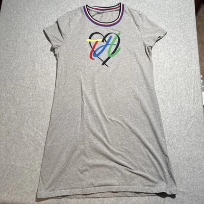 Infinity Heart Autism Awareness Love Needs No Words Ladies' Crewneck T-Shirt - Image 1 of 4