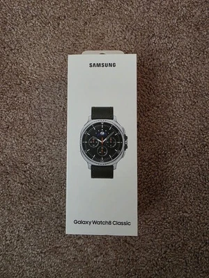NEW SEALED Samsung Galaxy Watch 8 Classic 46mm SM-L500 BT Black US Version - Image 1 of 3
