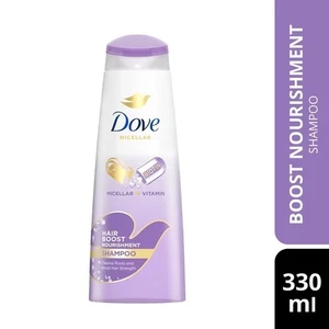 2x Dove Micellar Hair Boost Nourishment Shampoo 330ml - Picture 1 of 3