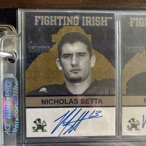 2007 TK Legacy Nicholas Setta FI70 Notre Dame Football - Picture 1 of 2