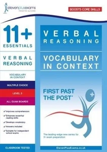 11+ Essentials Verbal Reasoning: Vocabulary in Context Level 2 (Paperback Book) - Imagen 1 de 1