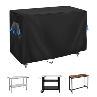 Waterproof Outdoor Table Cover for Dining Room and Prep Furniture Use - Image 1 of 4