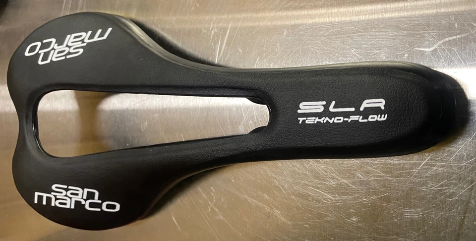 TODO NUEVO Selle San Marco Racing Sillín Abierto Racing SLR Negro Tekno-Flo Foto 1 de 4