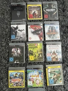13x PS3 Spiele Sammlung – guter Zustand – viele Klassiker - Bild 1 von 16