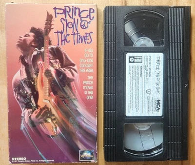Sign O' the Times - Prince & Sheila E. (VHS, 1988) - TESTED - MUSICAL Concert - Image 1 of 4
