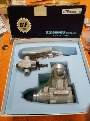 Motor OS - OS Max 61 FSR Ring motor de controle remoto - Novo - Carburador 7M  - Imagem 1 de 4