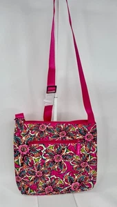 Vera Bradley Lighten Up Hipster Crossbody Sunburst Floral Mikrofaser Neu mit Etikett - Bild 1 von 4